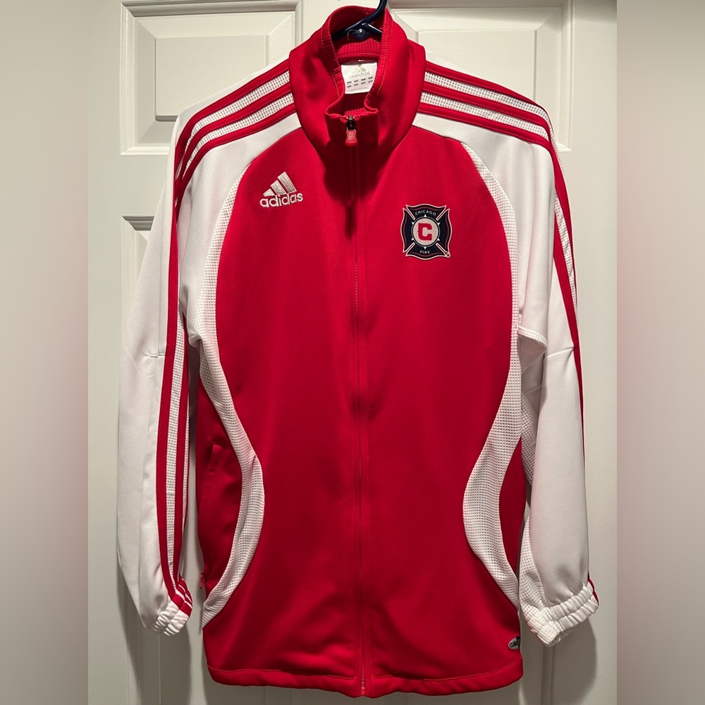Authentic Major League Soccer Chicago Fire ADIDAS Training Jacket